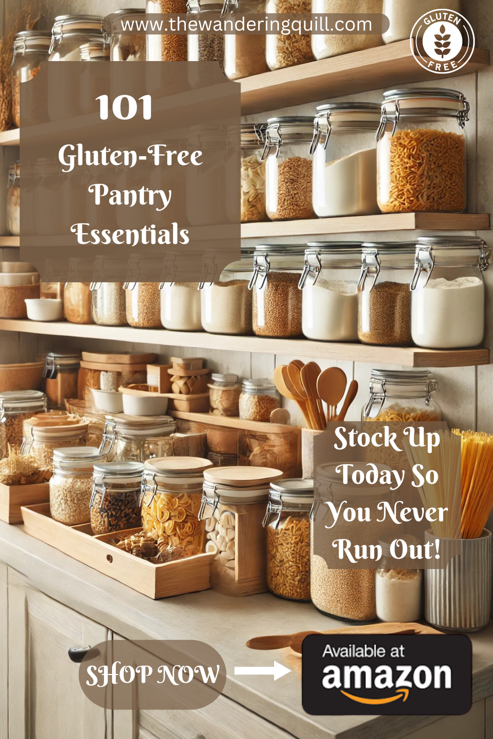 Gluten Free Pantry Essentials